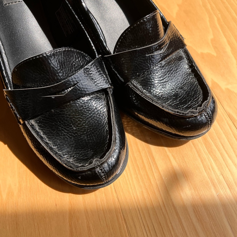 Womens Penny Loafer Heels Size 8.5 - Picture 5 of 5